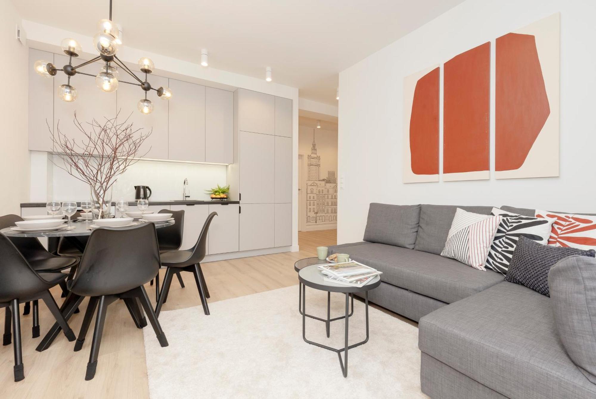 Amazing Spacious Apartments In Warsaw City Center By Noclegi Renters Exterior photo