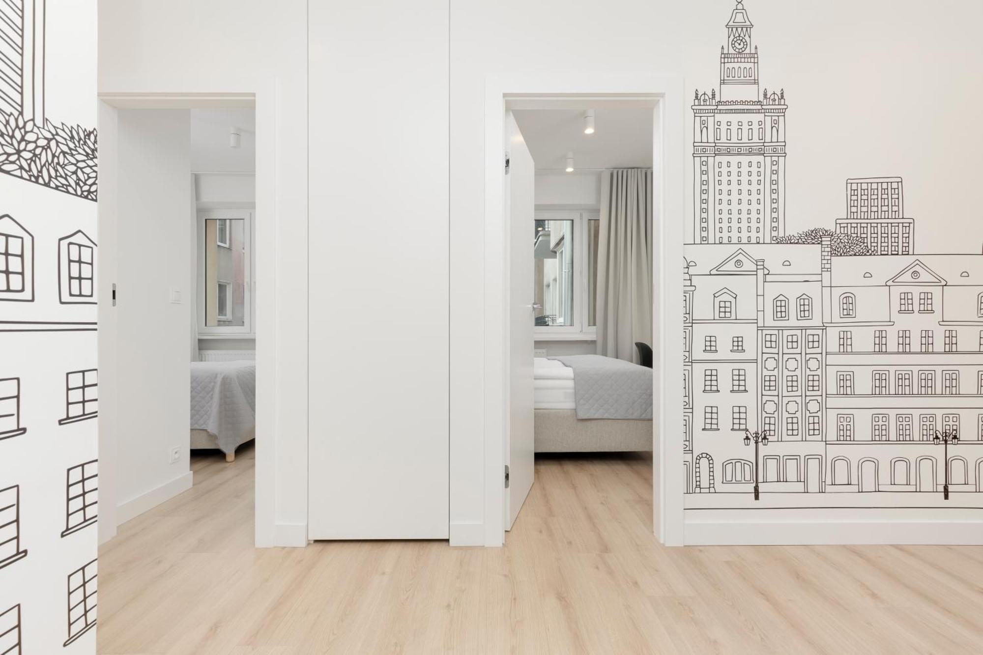 Amazing Spacious Apartments In Warsaw City Center By Noclegi Renters Exterior photo